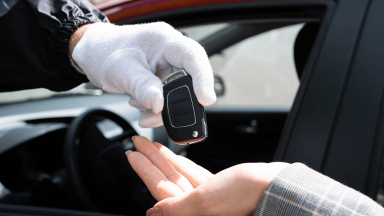 How do I claim a replacement car key?